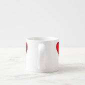 Tasse Expresso Coeurs (Dos)