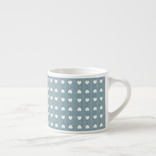 Tasse Expresso Coeurs de Marshmallow (Droite)
