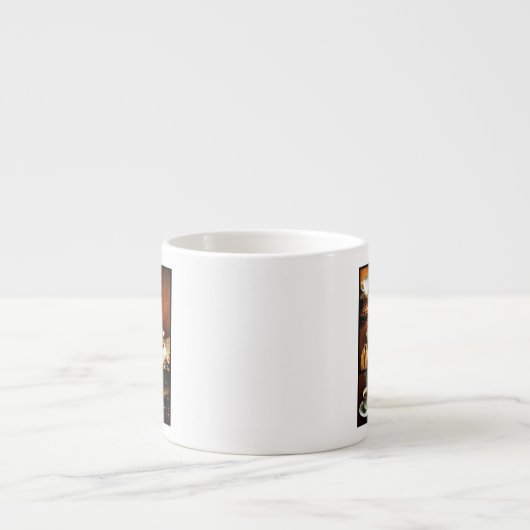 Tasse Expresso Collage 2 de café (Devant)