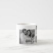 Tasse Expresso Collage Couple Photo & Citation Romantique Vous Ai (Devant)