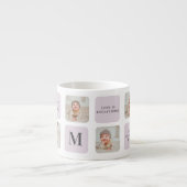 Tasse Expresso Collage Photo & Meilleure Grand-Mère Jamais Meille (Devant)