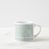 Tasse Expresso Colonne verte (Droite)