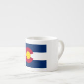 Tasse Expresso Colorado : Le drapeau américain du centenaire (Devant droit)