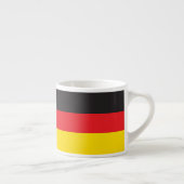 Tasse Expresso Combinaison de 3 couleurs, Drapeau (Droite)