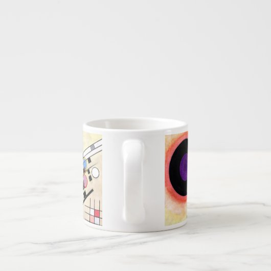 Tasse Expresso Composition Kandinsky 8 (Dos)