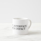 Tasse Expresso Concentrated Reset | Minimal Interface Tactical (Devant droit)