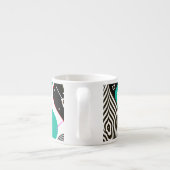 Tasse Expresso Conception créative Motif Abstraite et transparent (Dos)