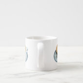 Tasse Expresso Conception d'amour pour l'espresso (Dos)