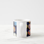 Tasse Expresso Conception de Casquette de bouteille Faux Multicol (Dos)