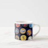 Tasse Expresso Conception de Casquette de bouteille Faux Multicol (Droite)