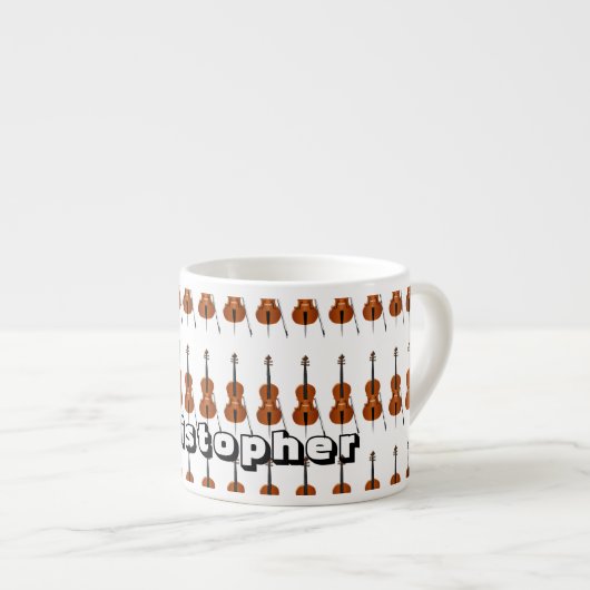 Tasse Expresso Conception de cello (Devant droit)