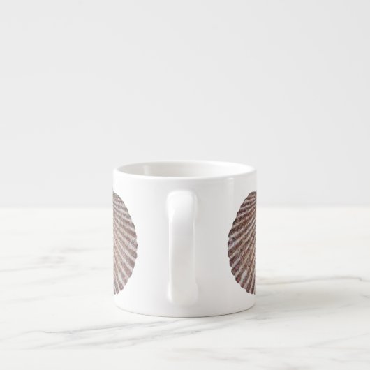 Tasse Expresso Conception de coque de mer (Dos)
