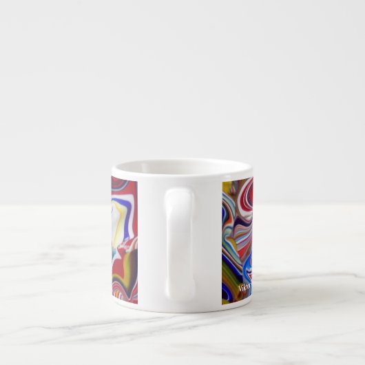 Tasse Expresso Conception de "fusion" de Viktor Tilson (Dos)