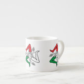 Tasse Expresso Conception de la Trinacrie méduse sicilienne (Devant droit)