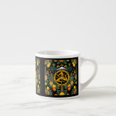 Tasse Expresso Conception de Trinacria sicilienne (Droite)