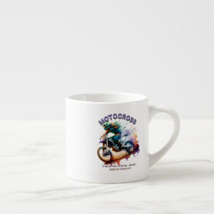 Tasse Expresso Conception "Motocross"
