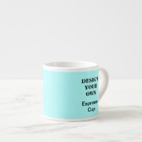 Concevez votre propre coupe d'Espresso - Bleu clai