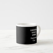 Tasse Expresso Concevez votre propre Coupe Espresso - Noir (Devant droit)