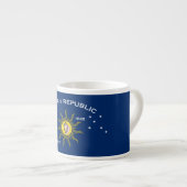 Tasse Expresso Conch Republic Flag (Devant droit)