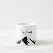 Tasse Expresso Conserver Noir Moderne En Simple (Devant)