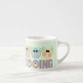 Tasse Expresso Cooing des hiboux (Droite)
