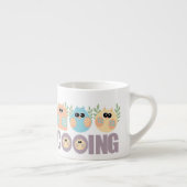 Tasse Expresso Cooing des hiboux (Droite)