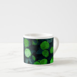 Tasse Expresso Cool, art unique floral / fleuriste motif