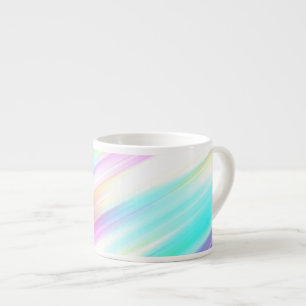 Tasse Expresso Cool de touches arc-en-ciel