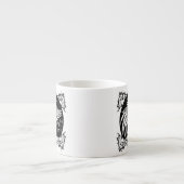 Tasse Expresso Coq Décor, Vêtements et Cadeaux (Devant)
