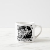 Tasse Expresso Coq Décor, Vêtements et Cadeaux (Droite)