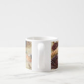 Tasse Expresso Coques de mer sur la plage (Dos)