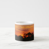 Tasse Expresso Coucher de soleil Acacia (Devant)