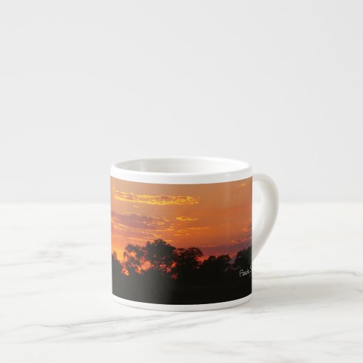 Tasse Expresso Coucher de soleil Acacia (Devant droit)