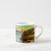 Tasse Expresso Coucher du soleil à la plage de Baker (Droite)
