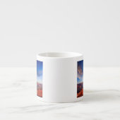 Tasse Expresso Coucher du soleil grand (Devant)