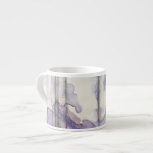 Tasse Expresso Couleur d'aquarelle Violet Free Expression