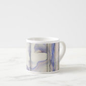 Tasse Expresso Couleur d'aquarelle Violet Free Expression (Devant droit)