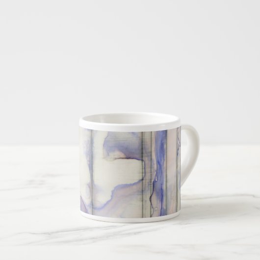 Tasse Expresso Couleur d'aquarelle Violet Free Expression (Devant droit)