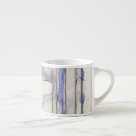 Tasse Expresso Couleur d'aquarelle Violet Free Expression (Droite)