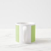 Tasse Expresso Couleur vert ressort prête à Customiser (Dos)