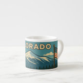 Tasse Expresso Coupe Breckenridge Colorado Espresso (Devant droit)