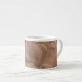 Tasse Expresso Coupe Brown d'Espresso marbrée (Devant droit)