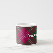 Tasse Expresso Coupe Clan Crawford Tartan Espresso (Devant)