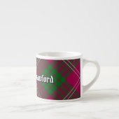 Tasse Expresso Coupe Clan Crawford Tartan Espresso (Droite)