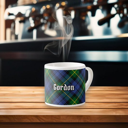 Tasse Expresso Coupe Clan Gordon Tartan Espresso