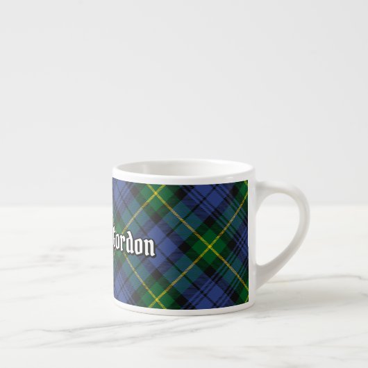 Tasse Expresso Coupe Clan Gordon Tartan Espresso (Droite)