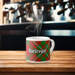 Tasse Expresso Coupe Clan Gregor Tartan Espresso