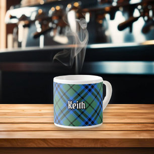 Tasse Expresso Coupe Clan Keith Tartan Espresso