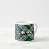 Tasse Expresso Coupe Clan MacKenzie Tress Tartan Espresso (Devant droit)