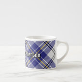 Tasse Expresso Coupe Clan MacPherson bleu robe Tartan Espresso (Droite)
